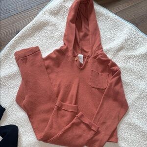 Kids' Warm Terracotta Matching Set